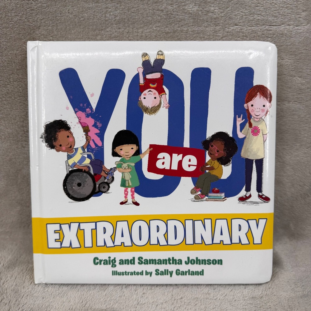 You Are Extraordinary Board Book Craig Samantha Johnson Tommy Nelson Kids